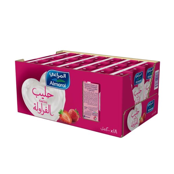 AL MARAI MILK CARTONS 200ML X18