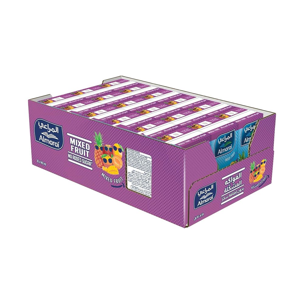 0010_AL MARAI JUICE CARTONS 140ML X18